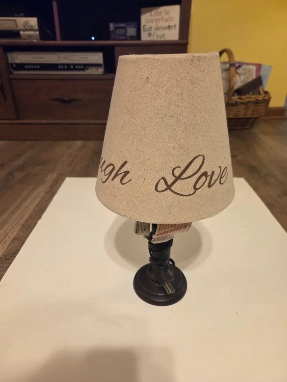 Live,Love, Laugh Small Lamp - Measures 16 inches in height